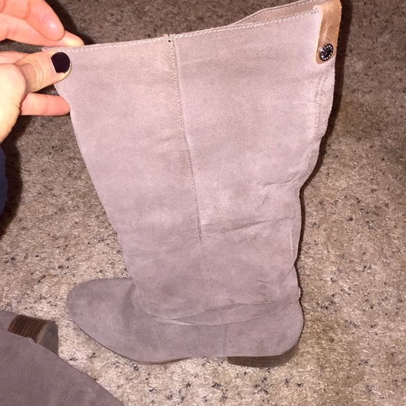 Steve Madden gray rider boots - Picture 2 of 8